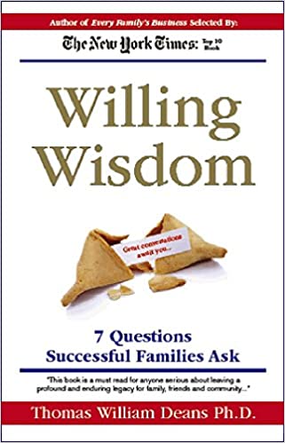 Book Cover of Willing Wisdom: 7 Questions to Ask Before You Die